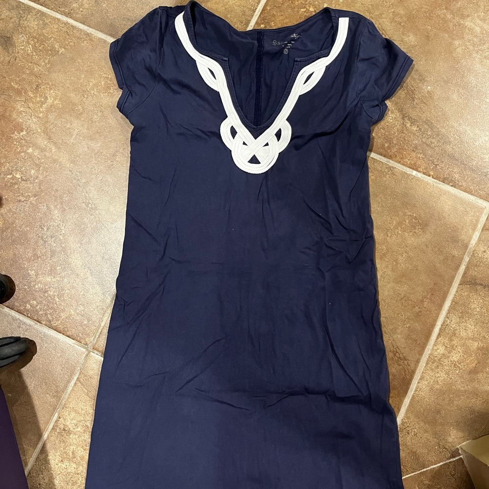 Lilly Pulitzer mini navy dress